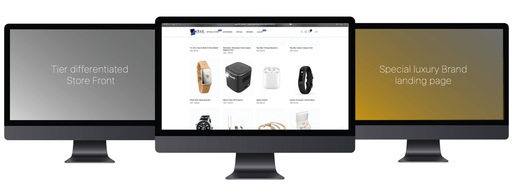 CubusSHOP white-label storefront examples